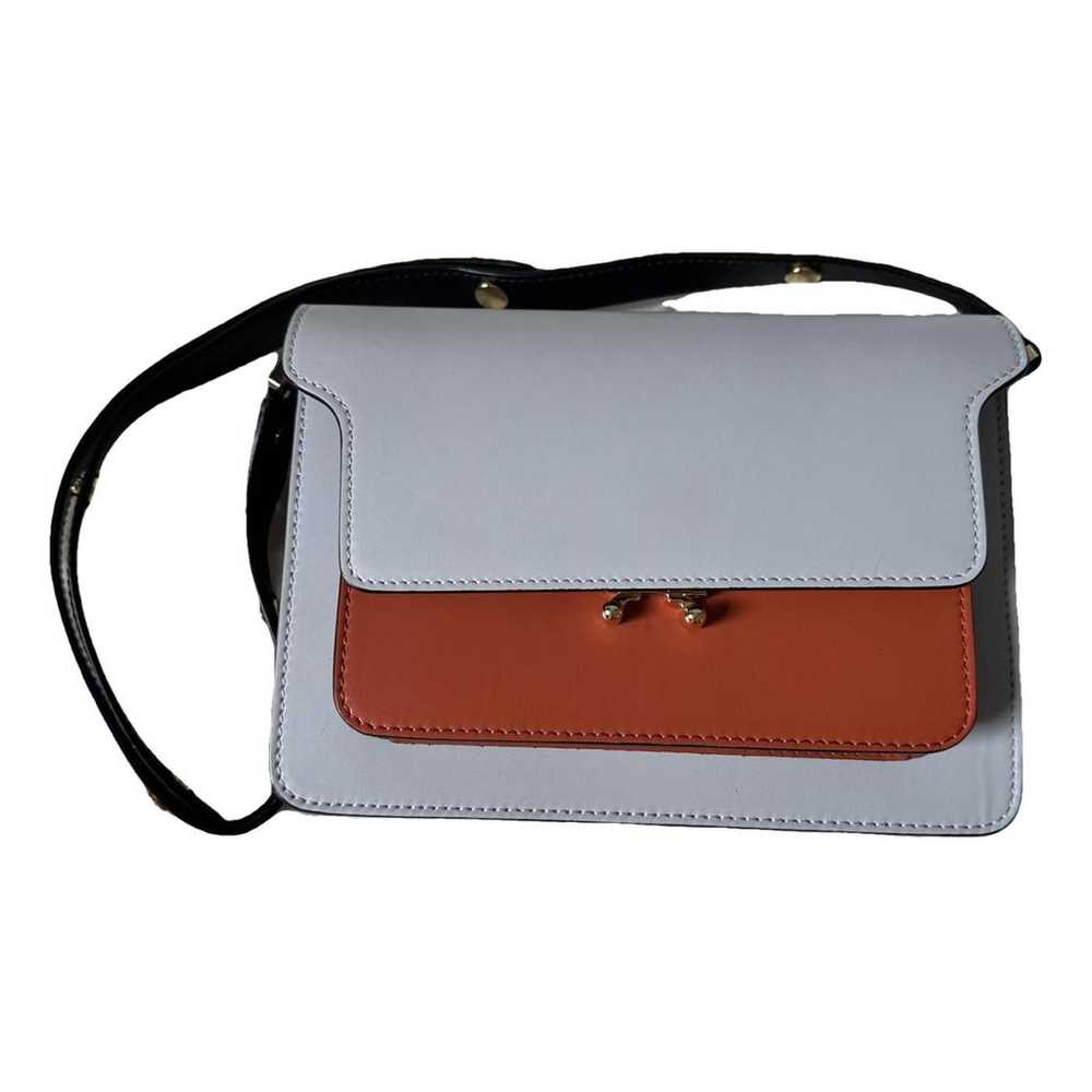 Marni Trunk leather crossbody bag - image 1