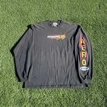 Vintage Aéropostale Racing Team Long Sleeve Shirt 