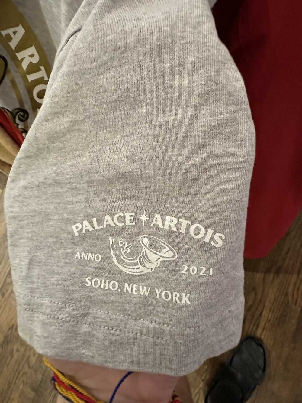 Palace Palace x Stella Artois Coaster Tee Grey Ma… - image 5