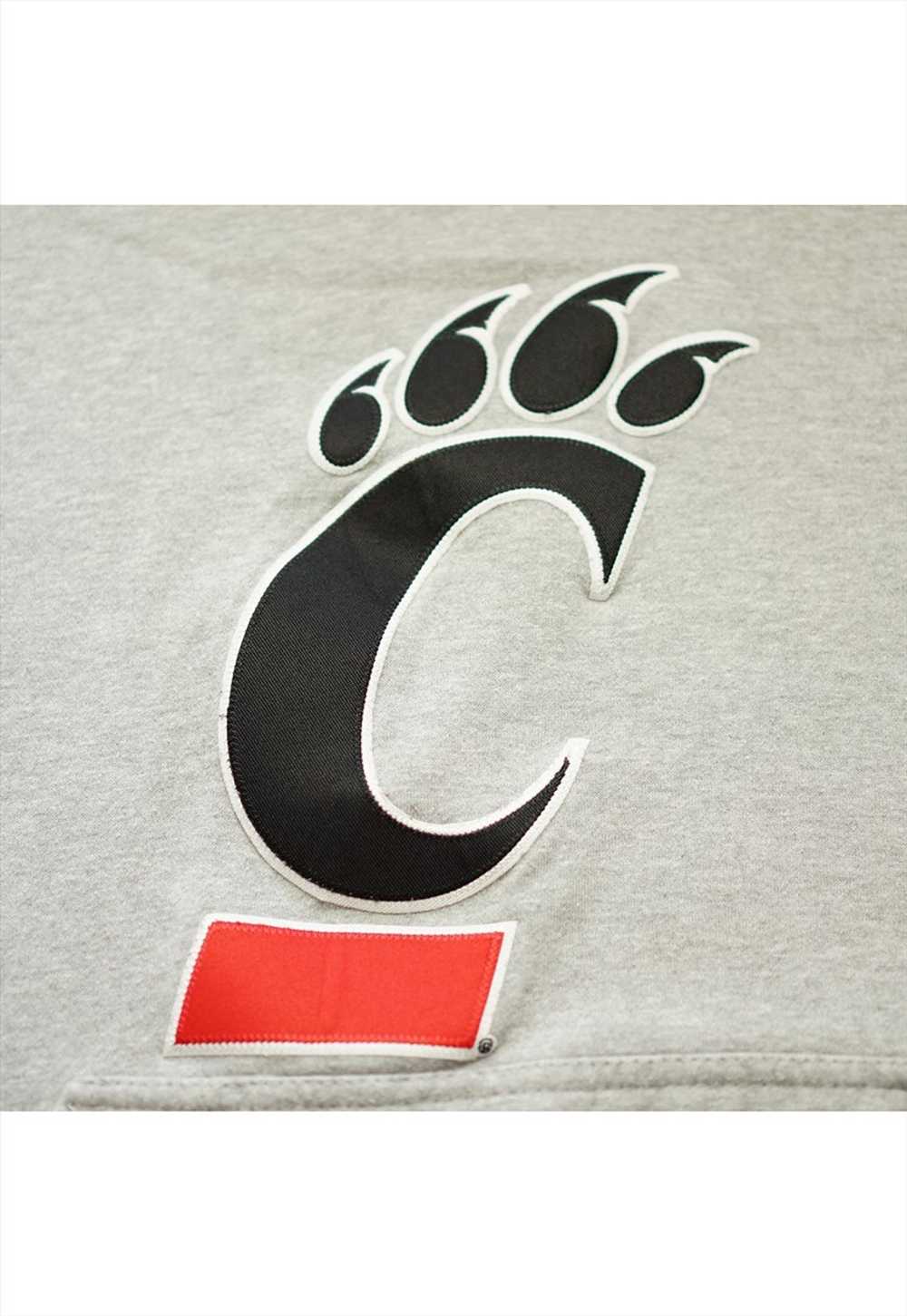 Vintage NCAA Cincinnati Bearcats Sports Grey Hood… - image 4