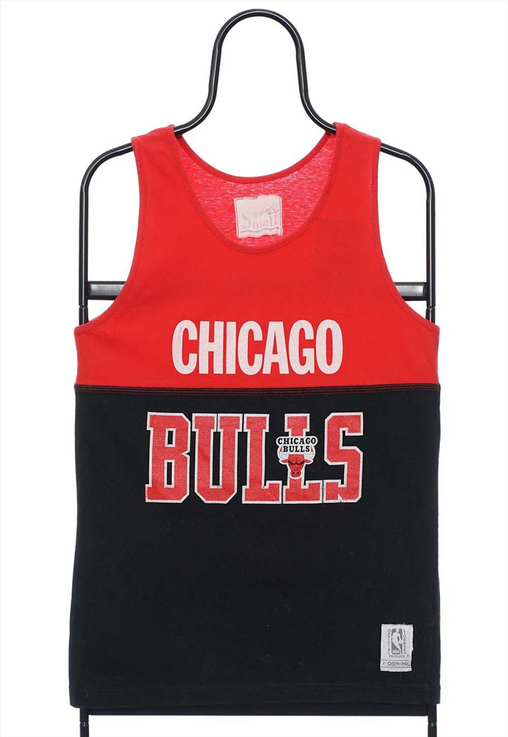 Vintage NBA Spalding Chicago Bulls Sports Vest Wo… - image 1