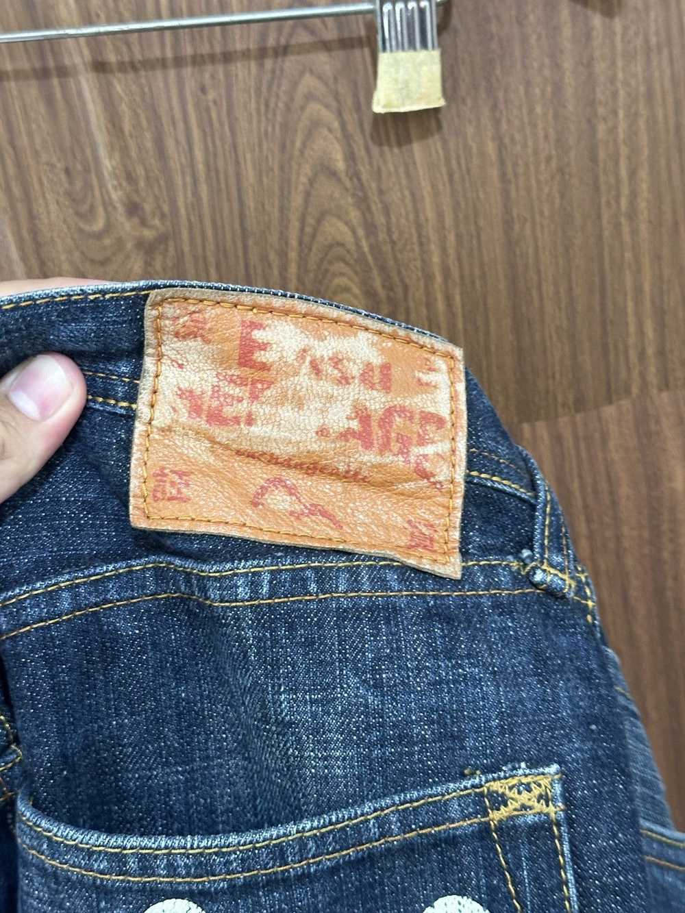 Evisu Evisu Heritage kanji Denim Selvedge Pants - image 7