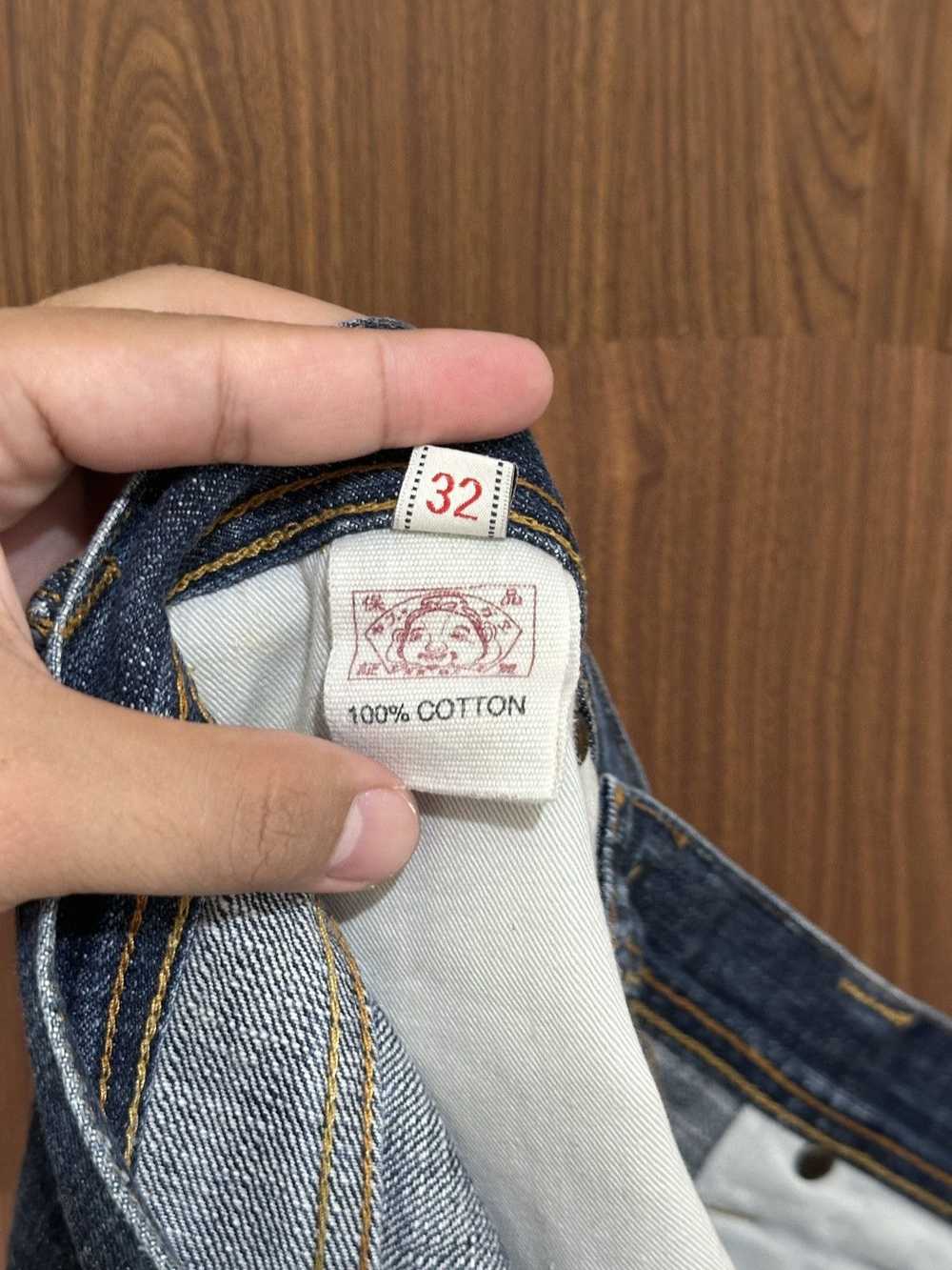 Evisu Evisu Heritage kanji Denim Selvedge Pants - image 9