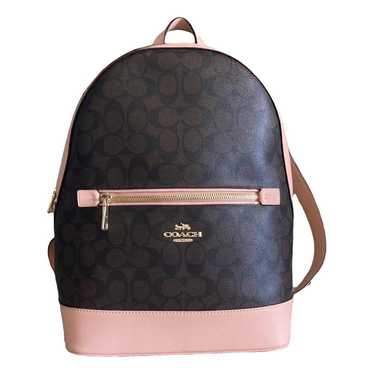 Coach Vegan leather backpack