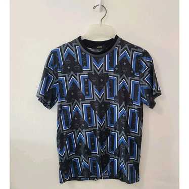 MCM Gunta M Visetos T Shirt Men's Black Blue Size… - image 1