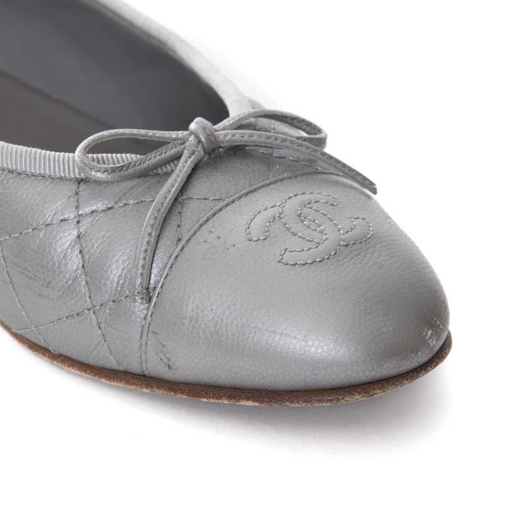 Chanel Leather ballet flats - image 5