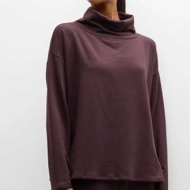Eileen fisher brown pull over size medium