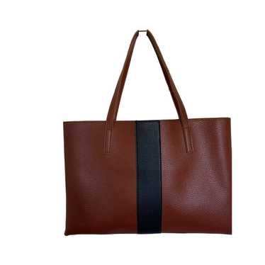 Vince Camuto Vince Camuto leather tote brown/black - image 1