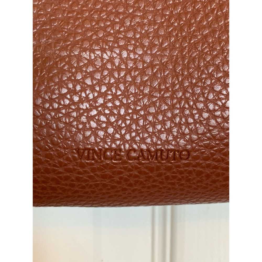 Vince Camuto Vince Camuto leather tote brown/black - image 2