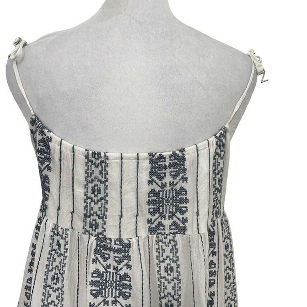 ZIMMERMANN Embroidered Bohemian Aztec Tank Top Bl… - image 5