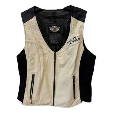 Harley Davidson Leather short vest