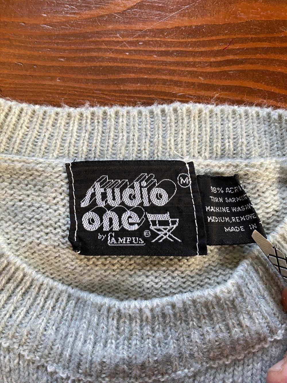 Vintage Vintage 80’s Studio One Knit Sweater - image 3