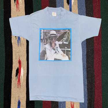 Rare × Vintage VINTAGE 70S ELTON JOHN T-SHIRT - image 1