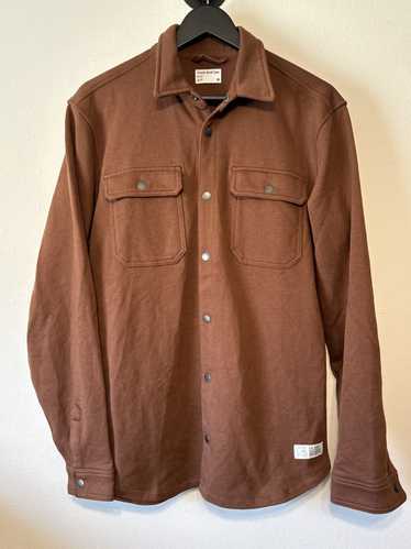 Frank & Oak Frank And Oak French Terry Button Up S