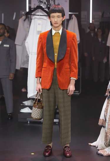 Gucci Runway Sample wool trousers