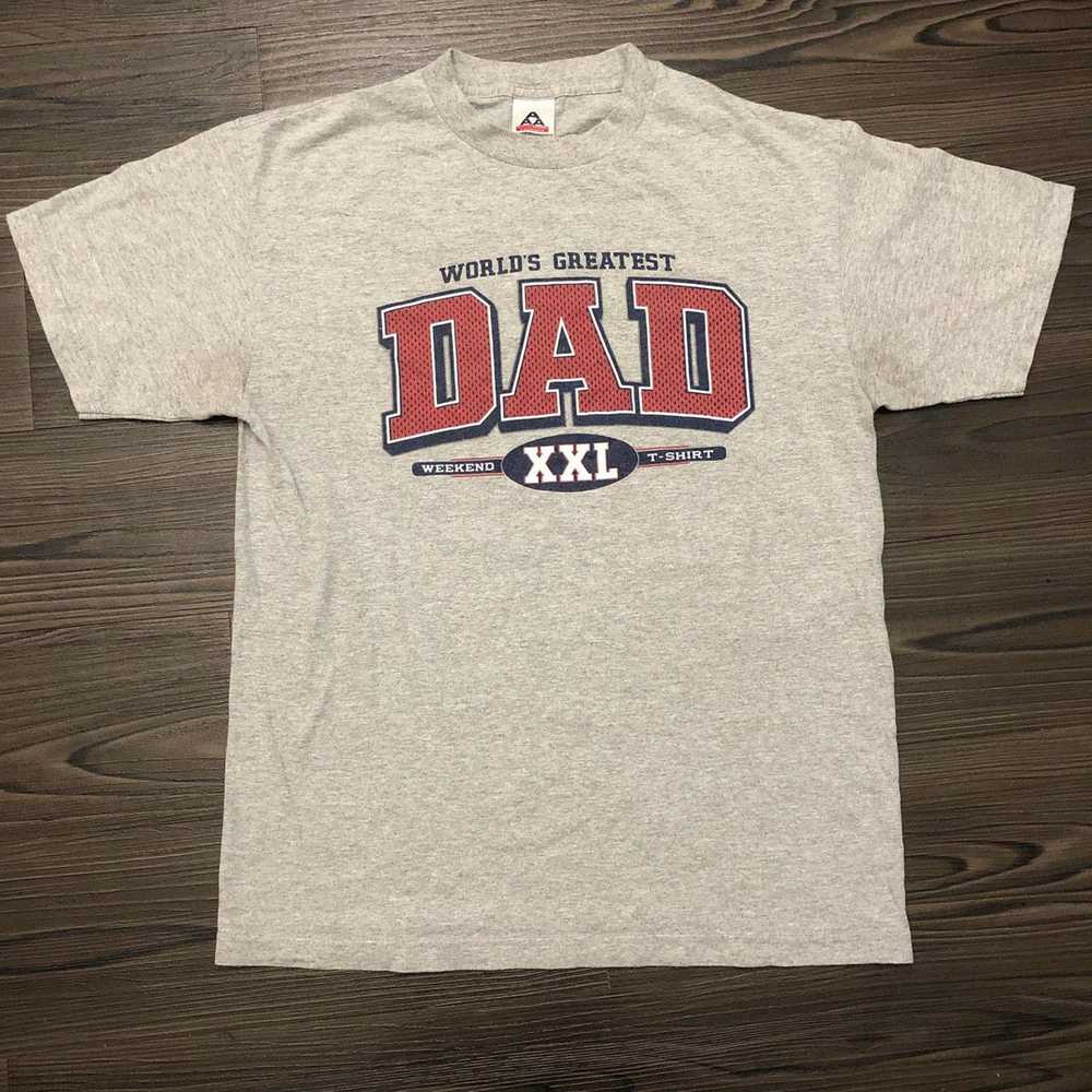 Other Grey Worlds Greatest Dad Graphic Tee - image 1