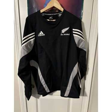 Adidas Vintage All Blacks Adidas Long Sleeve XL Lo