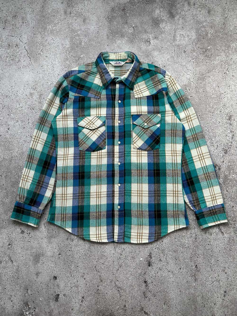 Dakota Grizzly × Flannel × Vintage DAKOTA Vintage… - image 1