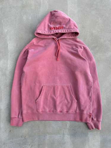 Supreme Supreme Pink Blank Embroidered Winter Hood