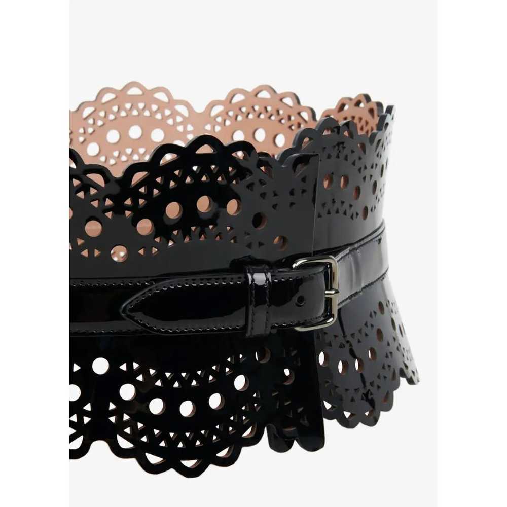 Alaïa Patent leather belt - image 7