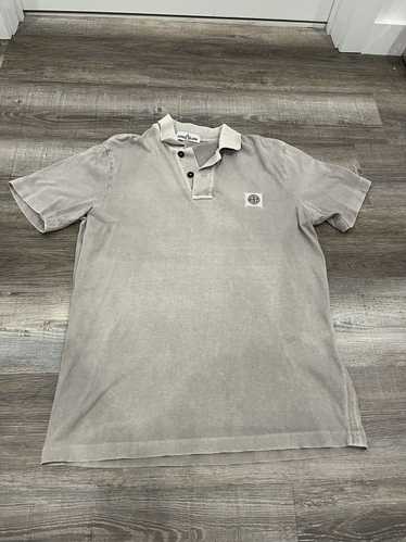 Stone Island Grey Stone Island Polo