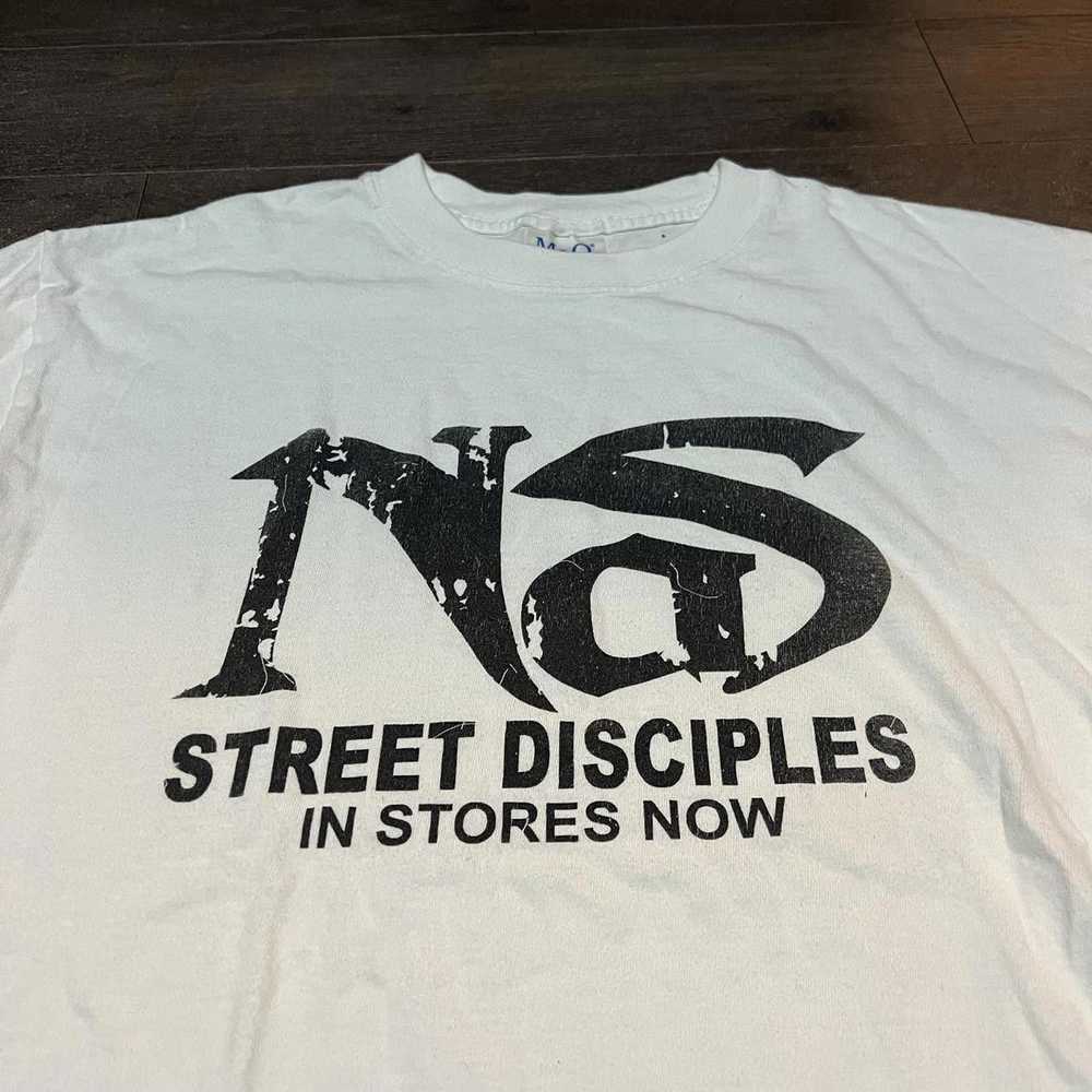 Designer Vintage Nas Street Disciples Shirt - image 2