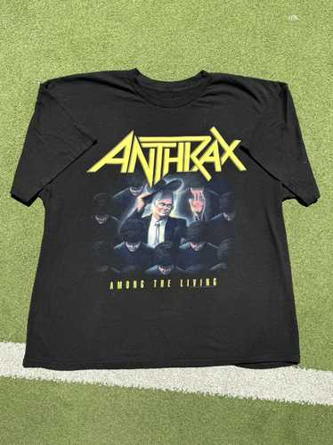 Band Tees × Rock Band × Vintage 2013 Anthrax Among