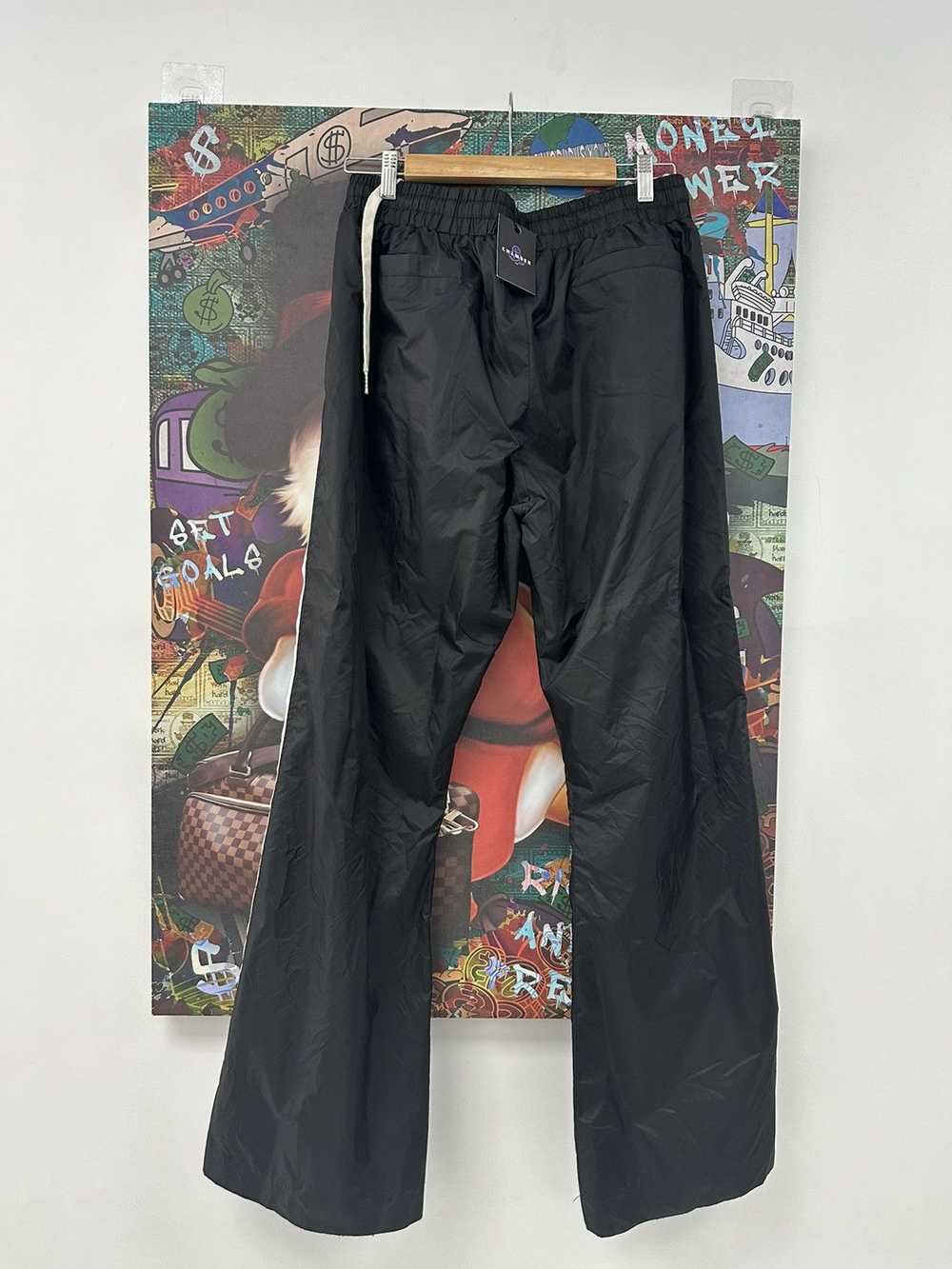 HELLSTAR Hellstar Classic Logo Waxed Track pants - image 2