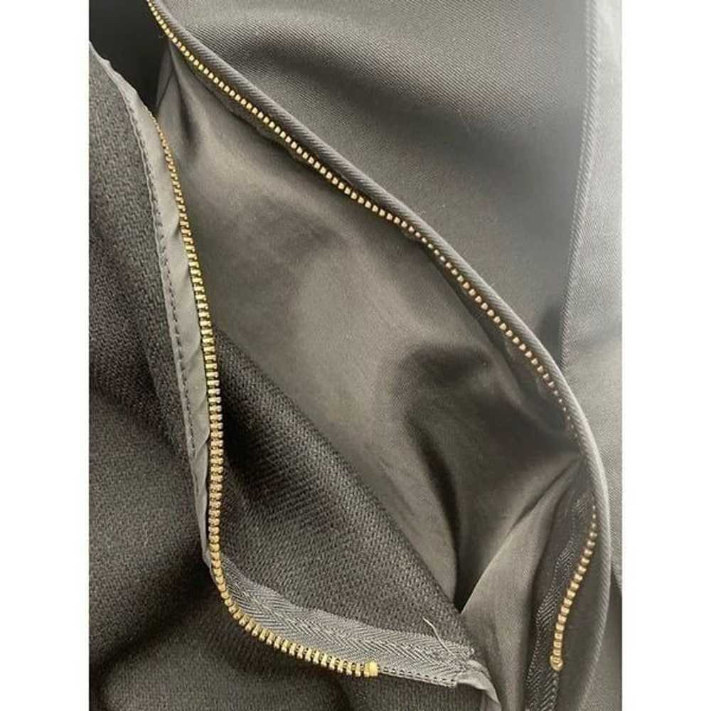 Talbots Black Traditional Long Coat Size 14 - image 8
