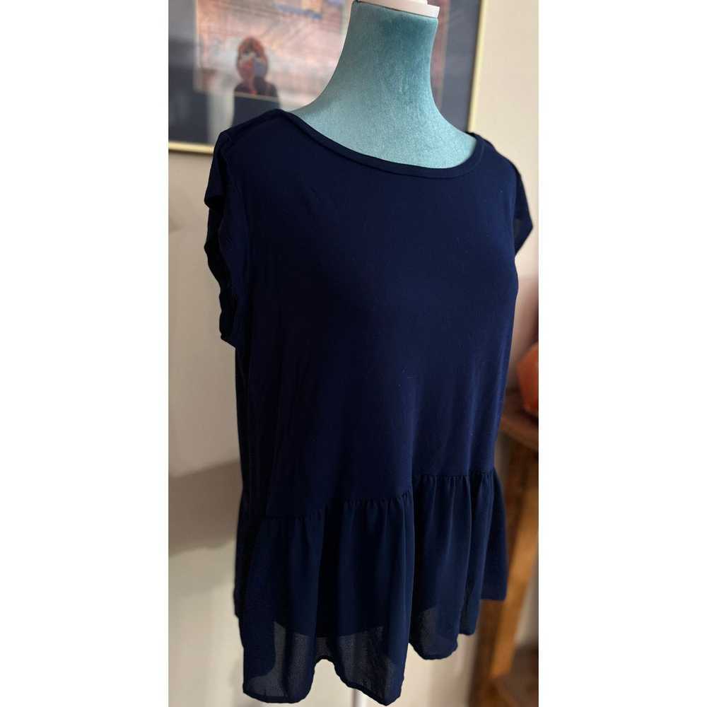 Loft Navy Blue Summer top by Loft - image 2