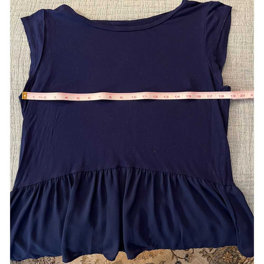 Loft Navy Blue Summer top by Loft - image 4