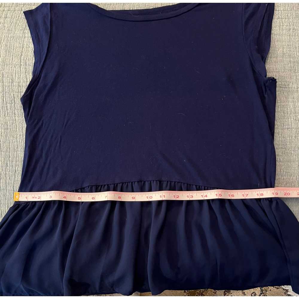 Loft Navy Blue Summer top by Loft - image 5