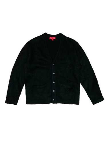 Supreme brushed mohair cardigan - Gem