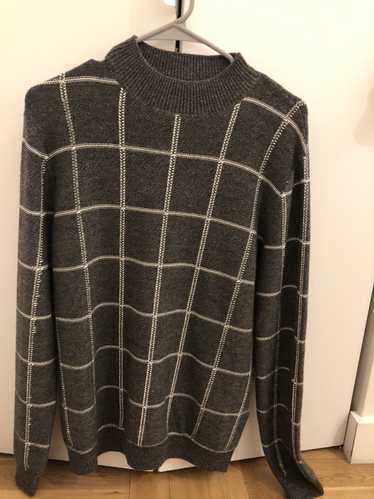 Reiss Reiss Grey/White sweater size small