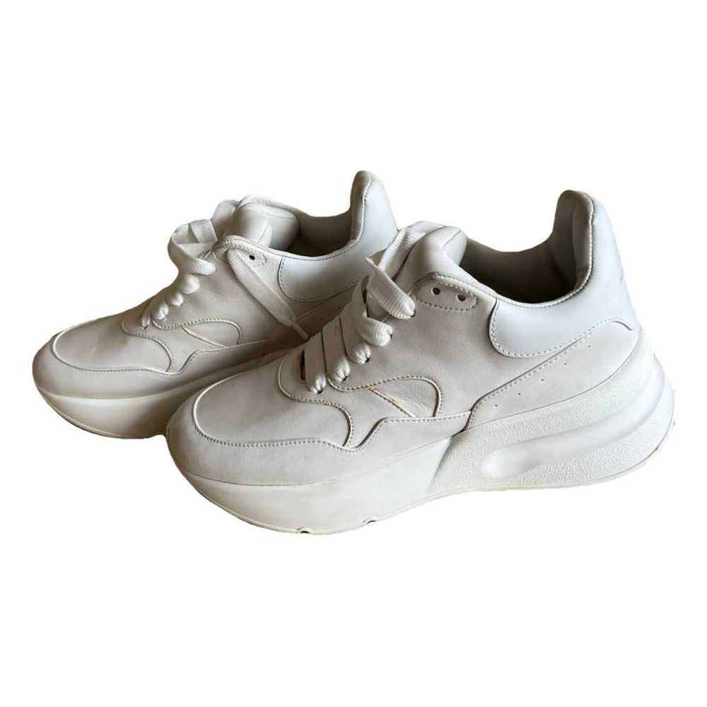 Alexander McQueen Court Trainer leather trainers - image 1