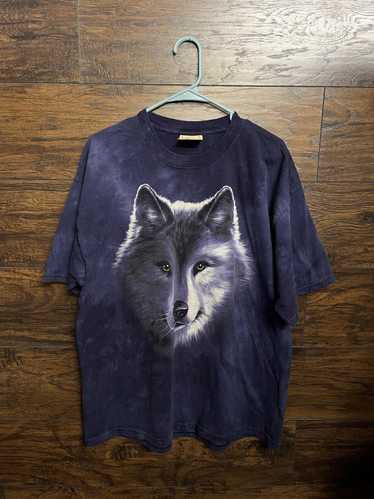 Designer Vtg The Mountain Lone Wolf - Vintage Leat