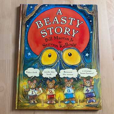 Vintage 1999 A Beasty Story Hardback Book - image 1