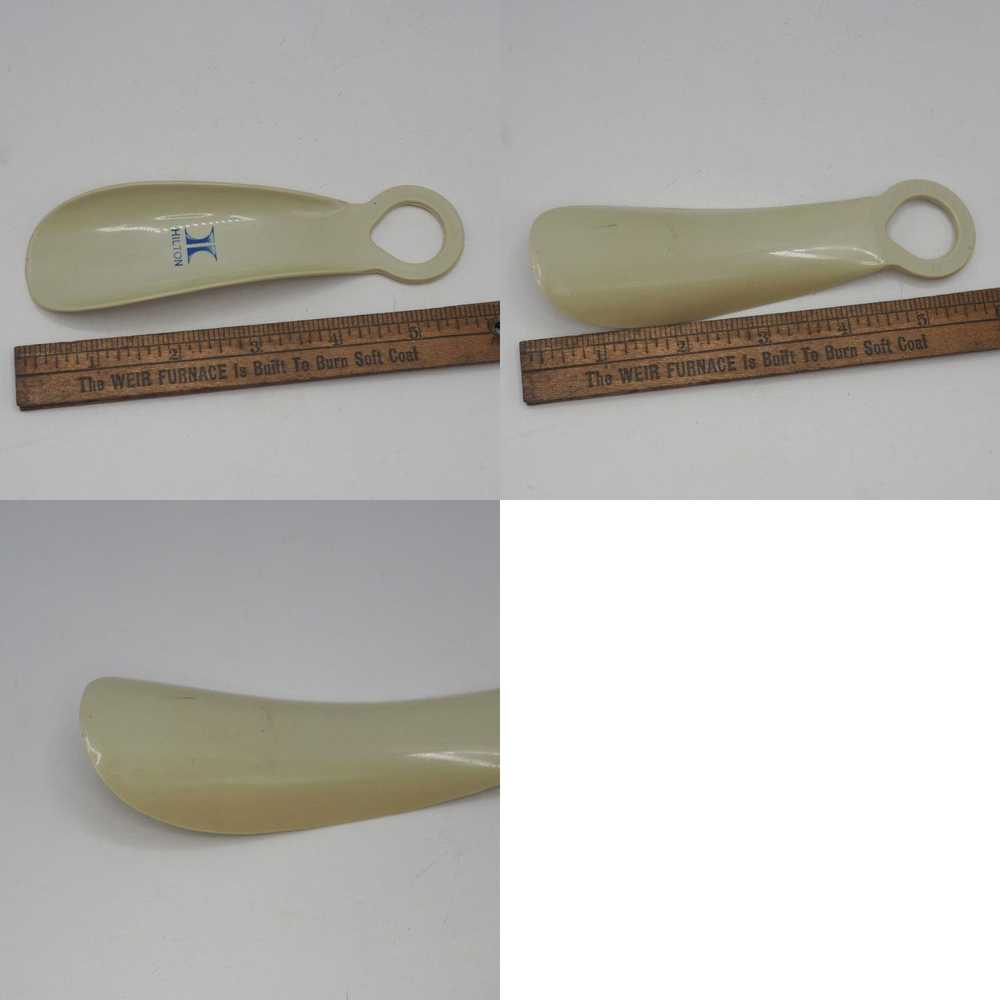 Vintage Hilton Hotel Plastic Pocket Shoe Horn Adv… - image 4