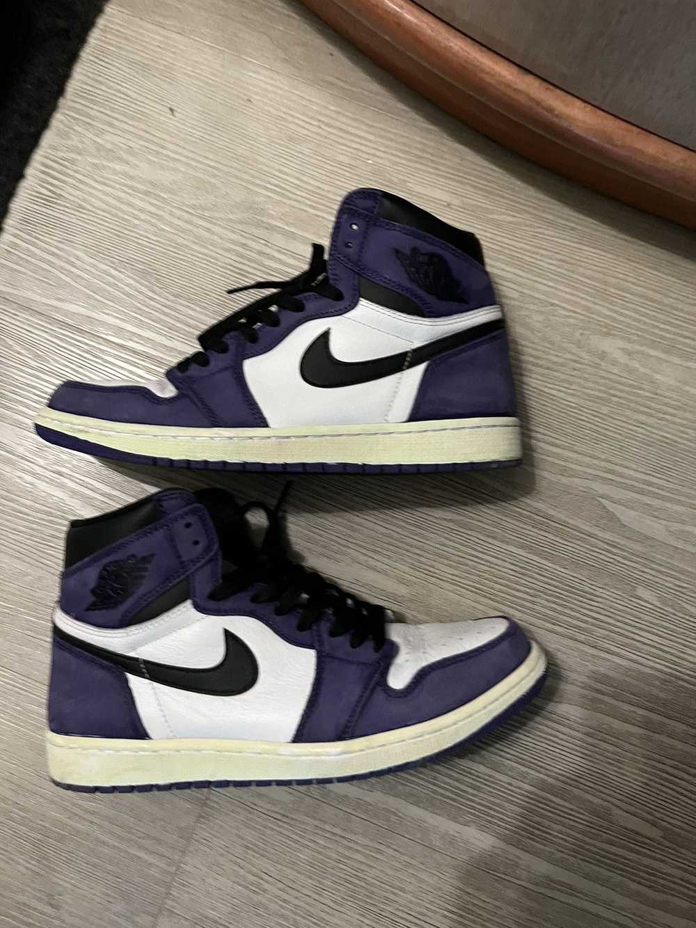 Custom Custom Jordan 1 court purple - image 1