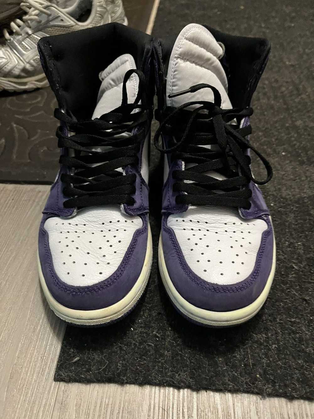 Custom Custom Jordan 1 court purple - image 8