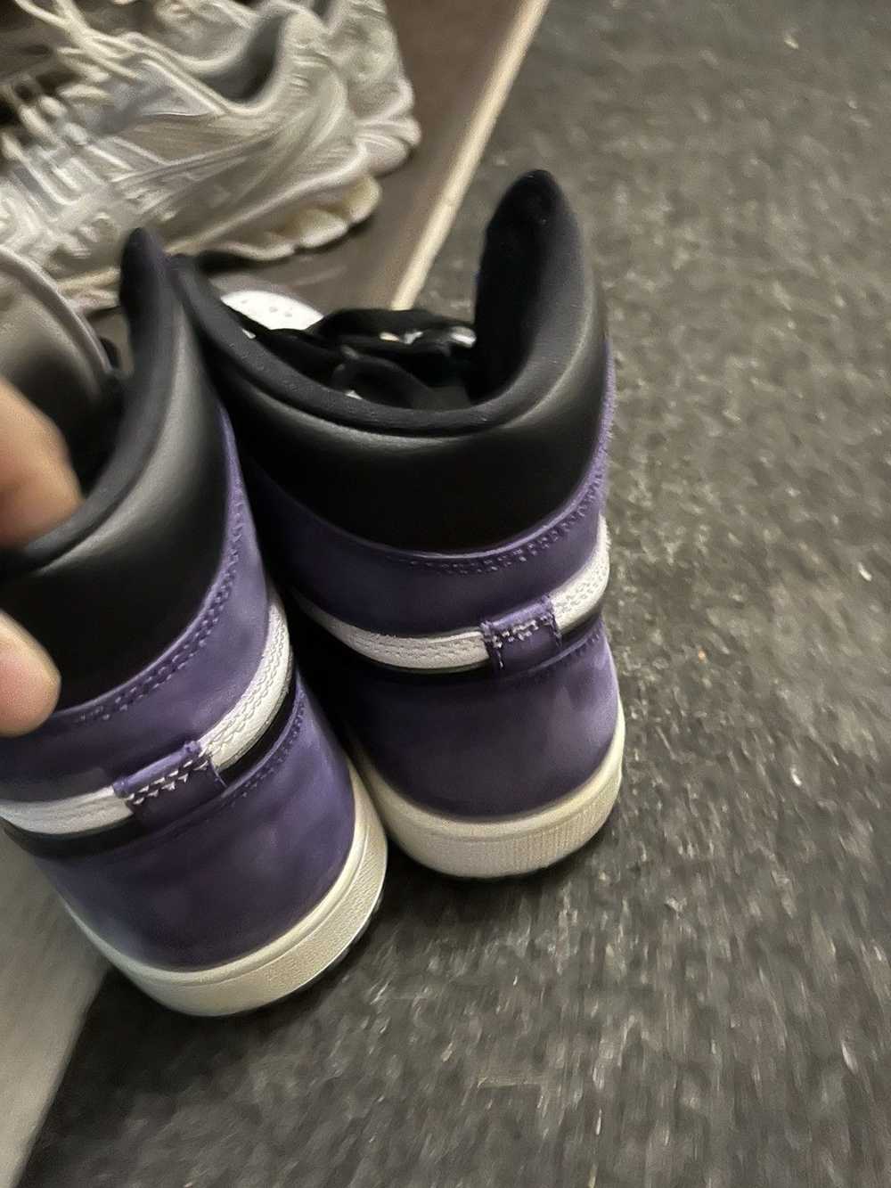 Custom Custom Jordan 1 court purple - image 9