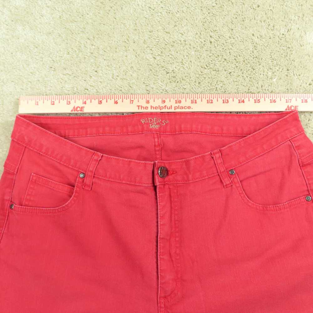 Lee Lee Riders Jeans Womens Size 20 Medium Red Mi… - image 3