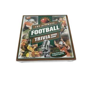 Vintage The Ultimate Football Trivia Board Game Ou
