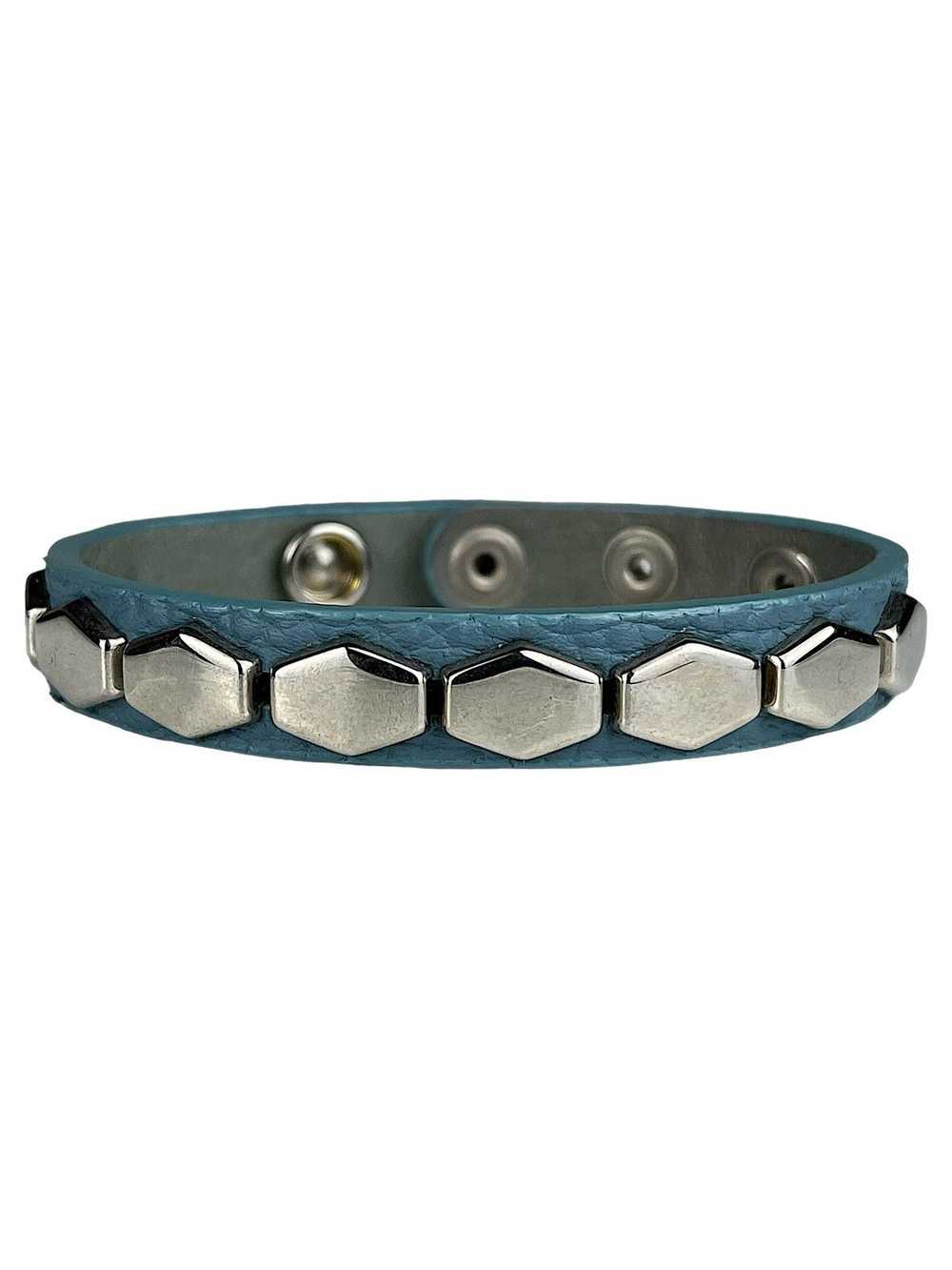 Undercover Undercover Silver Studded Hexagon Leat… - image 1