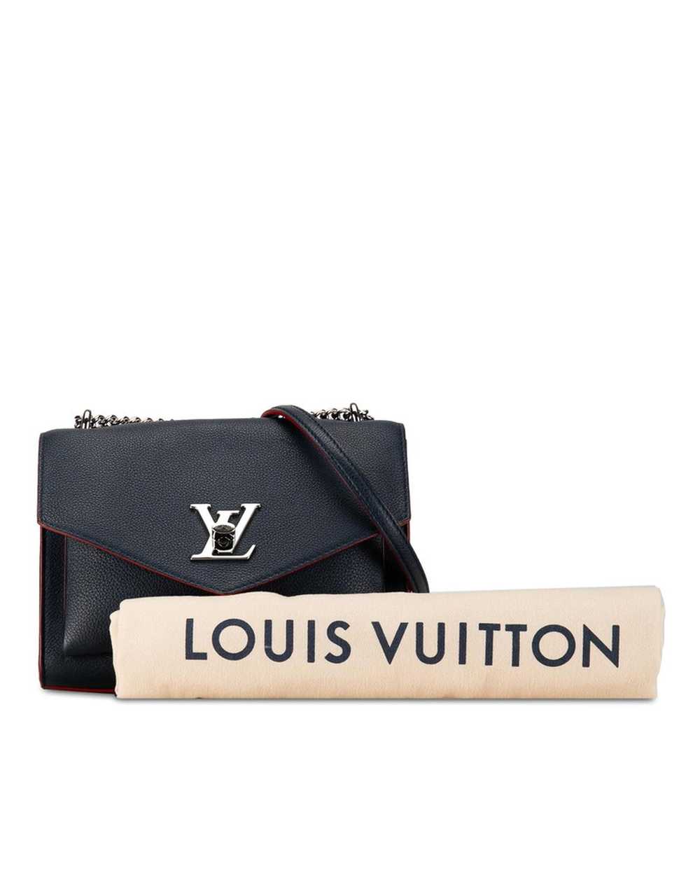 Louis Vuitton Black Leather My Lockme BB Bag in E… - image 9