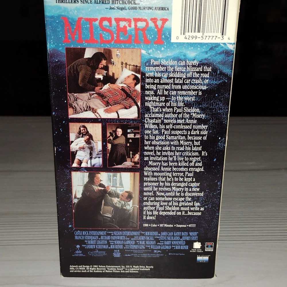 1990 Misery VHS Movie - image 3