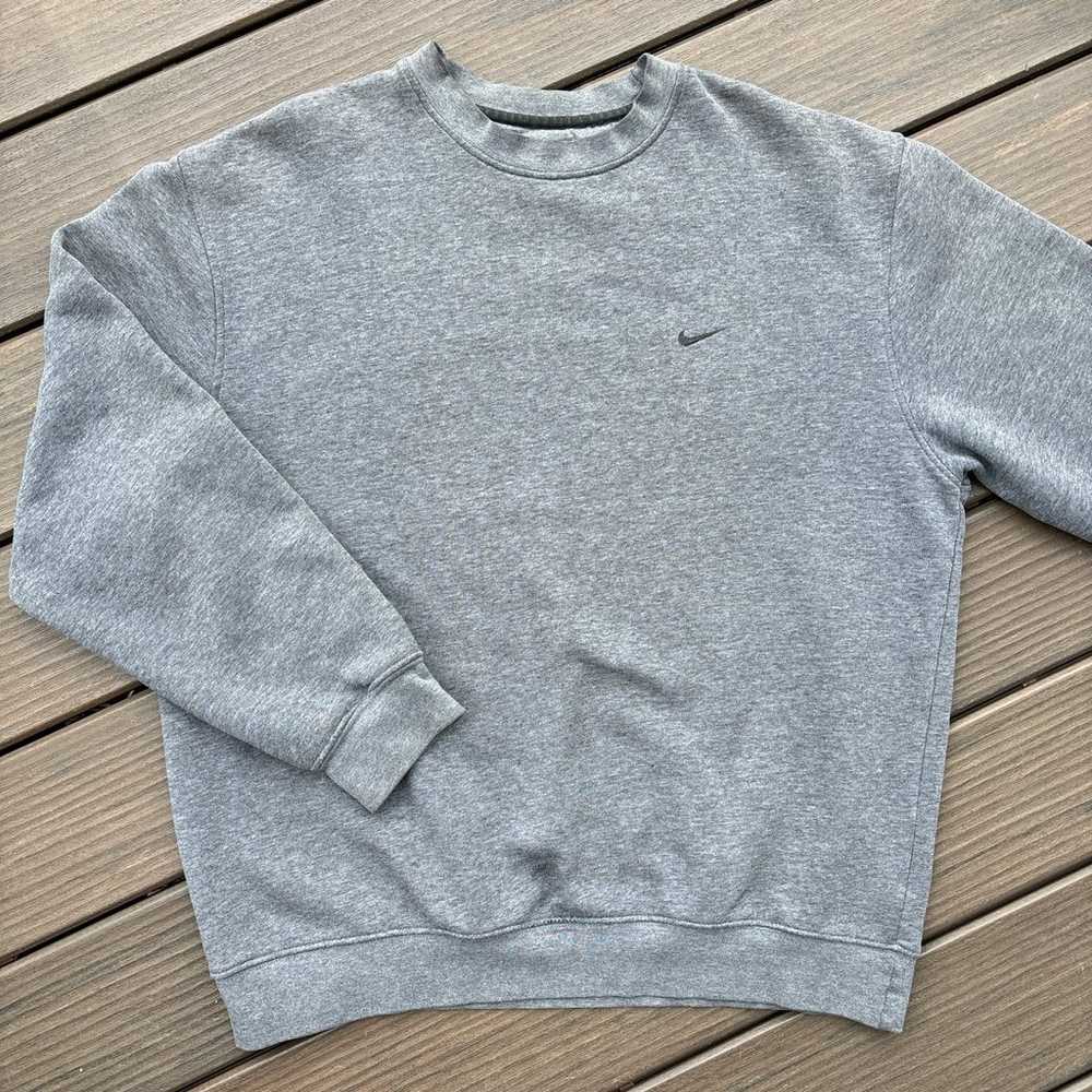 Vintage nike single swoosh sweatshirt - image 1