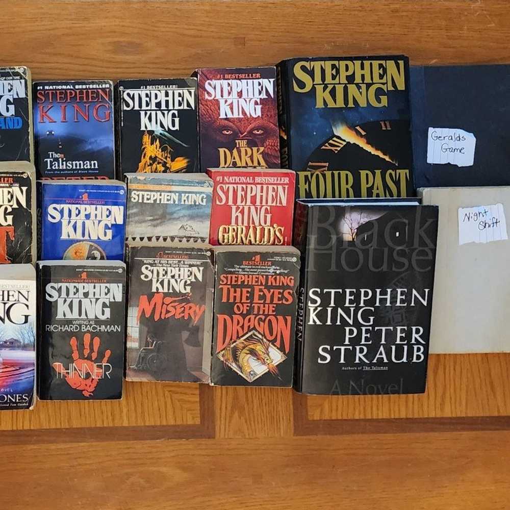 Vintage Stephen King books - image 1