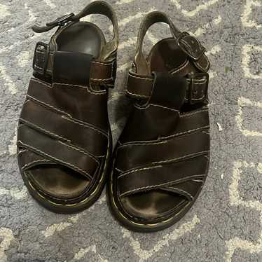 Vintage, circa 1990’s Dr. Marten’s sandals.