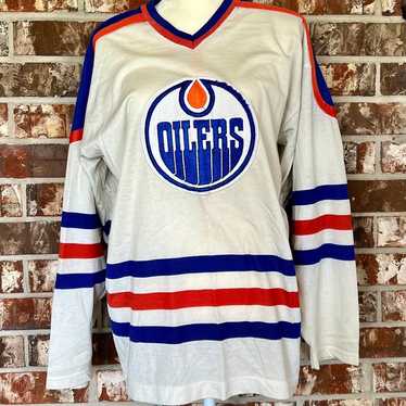 Vintage 1970s Oilers Hockey Jersey - image 1